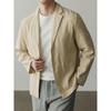 Hengyuanxiang Men's Linen Blend Casual Blazer