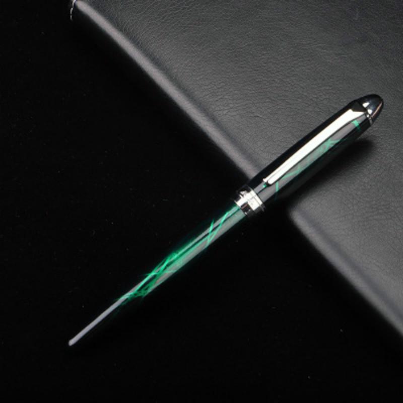 Kovové plnicí pero Kancelářské potřeby Psací potřeby Elegantní pera pro školní psaní inkoustové plnicí pero