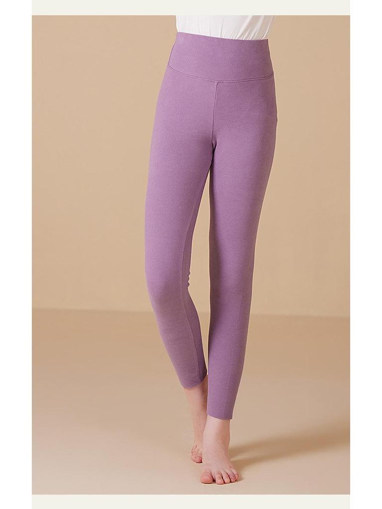 Kids' Fleece Leggings: High-Waisted, Tummy-Tucking, Double-Brushed, Thermal Pants for Autumn/Winter