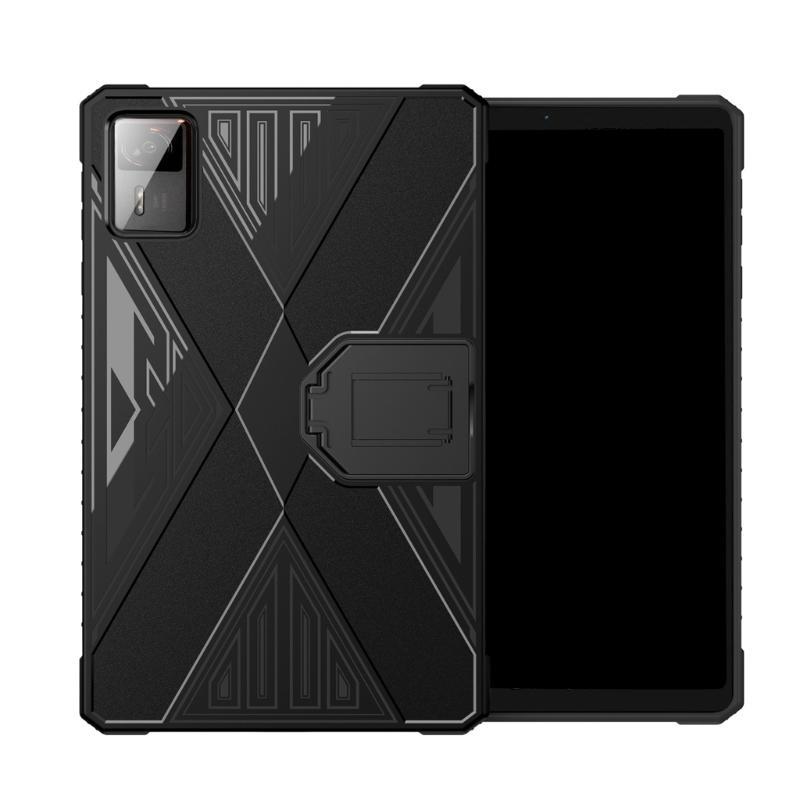 Silicone Case for Legion Y700 2025 Tablet Heavy Duty Shockproof Protective Case Holder with Adjustable Bracket