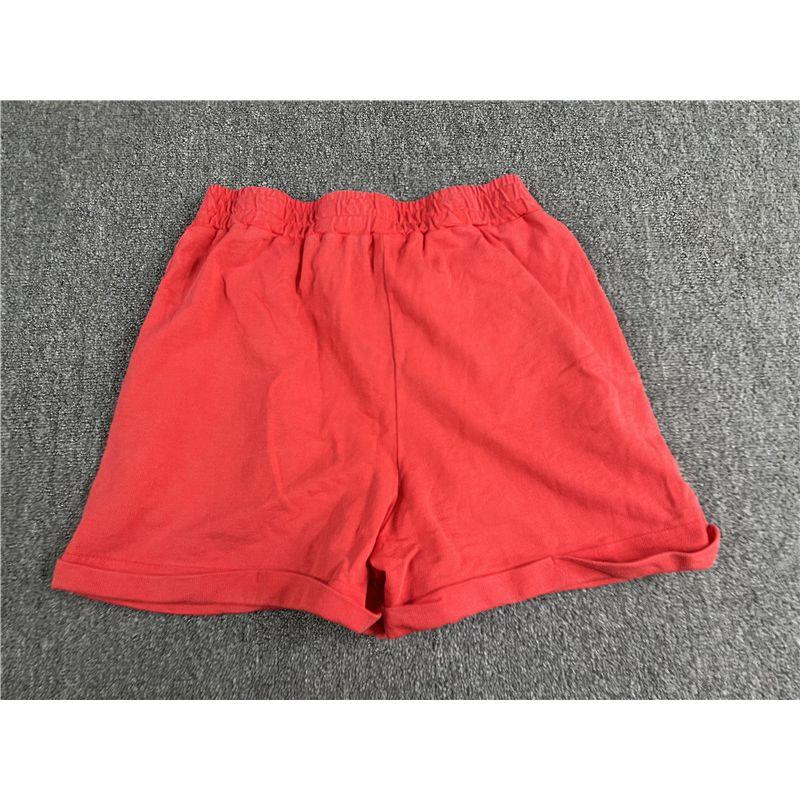 Export Old Beauty Original Single Cotton Small Terry Side Pocket Bright Color Series Women Home Sports Elastic Shorts Comfortable