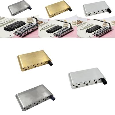 Tremolo blok kytarového kobylky Luthier potřeby DIY příslušenství pro elektrické kytary Rozteč strun 52,5 mm