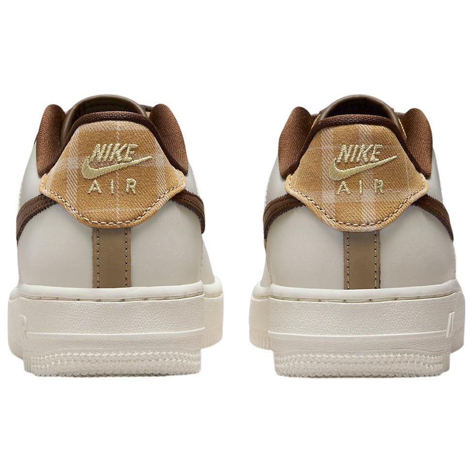 Nike Air Force 1 LV8 GS Brogue Kinder Sneakers Creme Sail Cacao-Wow FV3702-121
