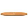 Table Top Oil Natural 90 x 45 x 2 cm Solid Acacia Wood