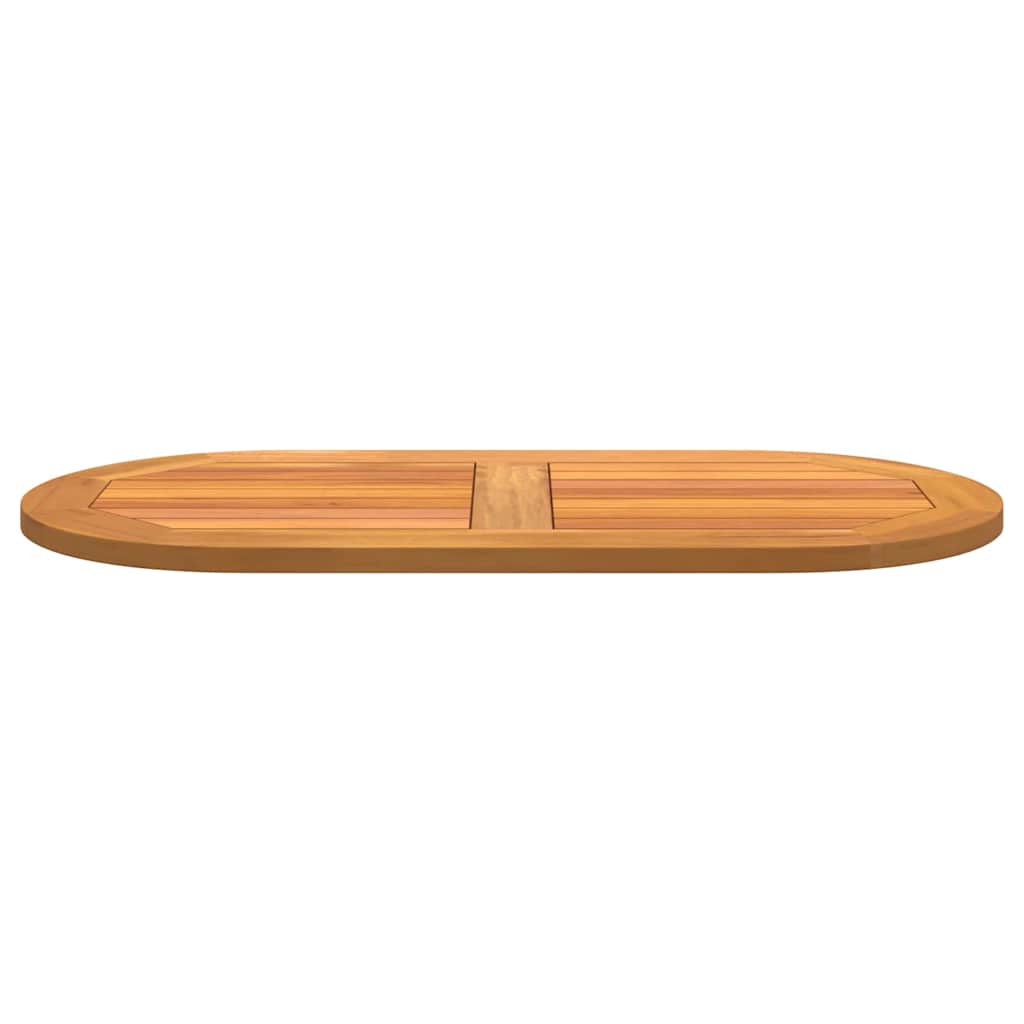 Table Top Oil Natural 90 x 45 x 2 cm Solid Acacia Wood