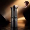 CLITON Hand-Crank Coffee Grinder, External Adjustable Scale Coffee Bean Grinder, Black