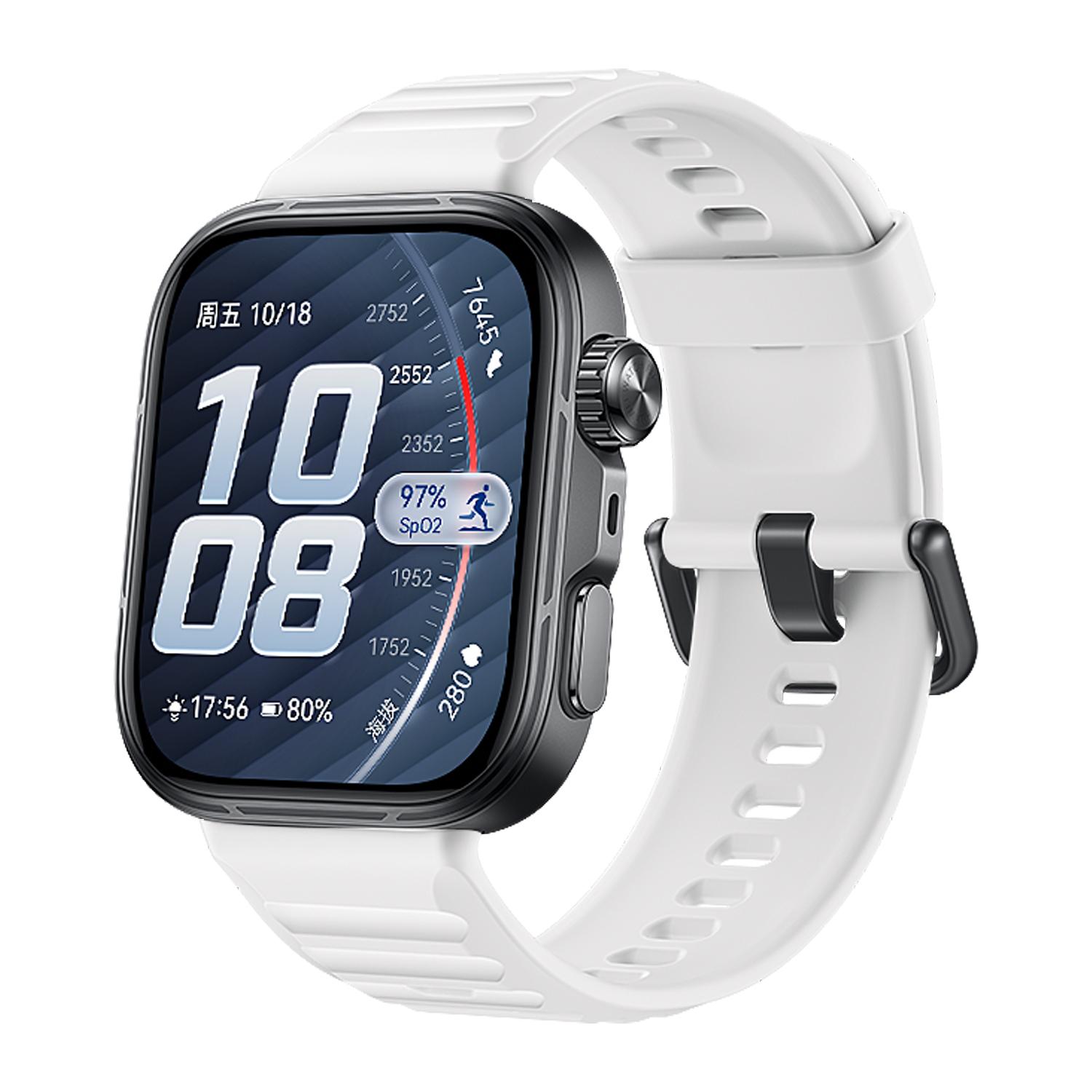 Оригинальный силиконовый ремешок для Huawei Watch Fit 5/5Pro Быстросъемная конструкция Водонепроницаемый/Влагостойкий ремешок для Huawei Fit 3/Fit4pro Браслет HUAWEI Fit 5/5Pro Black белый