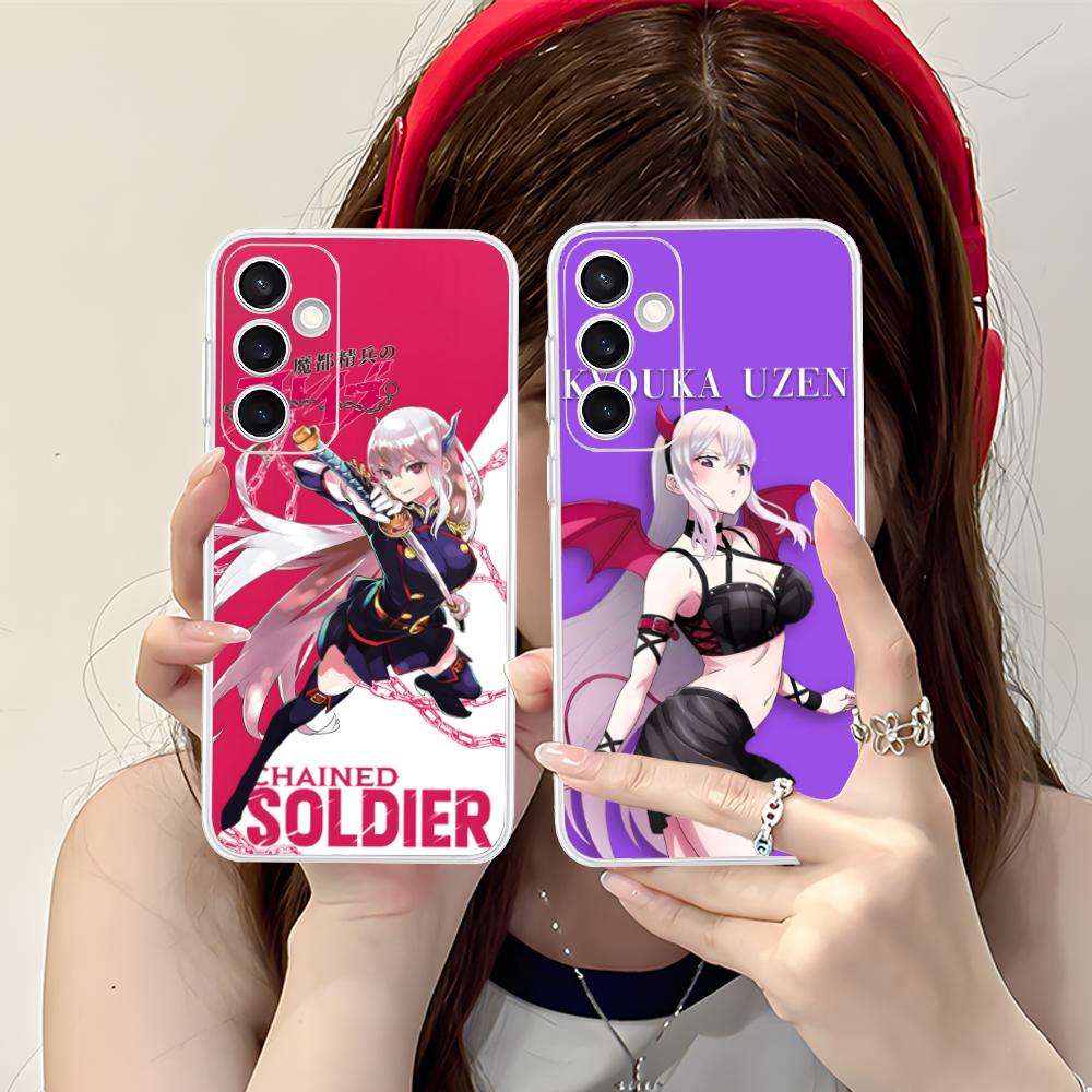 Mato Seihei No Slave Uzen Kyouka Phone Case for Samsung Galaxy S25 S24 S23 S22 S21Plus FE Ultra Clear Colorful Cover Pretty