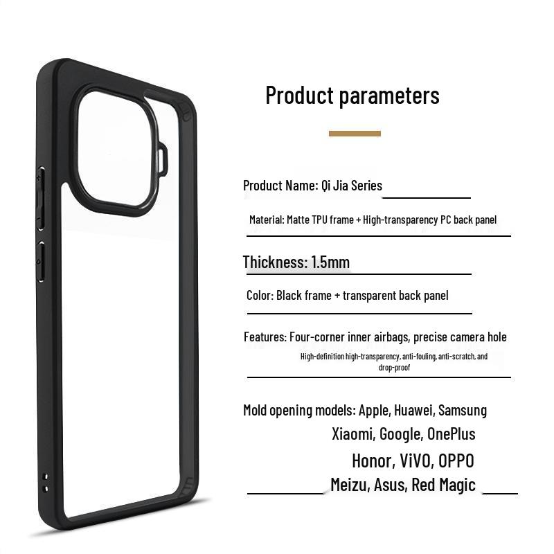 IQOO 15 Neo11 Pro Matowe Czarne Magnetyczne Etui na Telefon - Pełne Pokrycie Poduszka Powietrzna Ochrona Przed Upadkiem