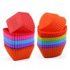 Macaron Color Silicone Muffin & Cake Cups (30 Pcs)