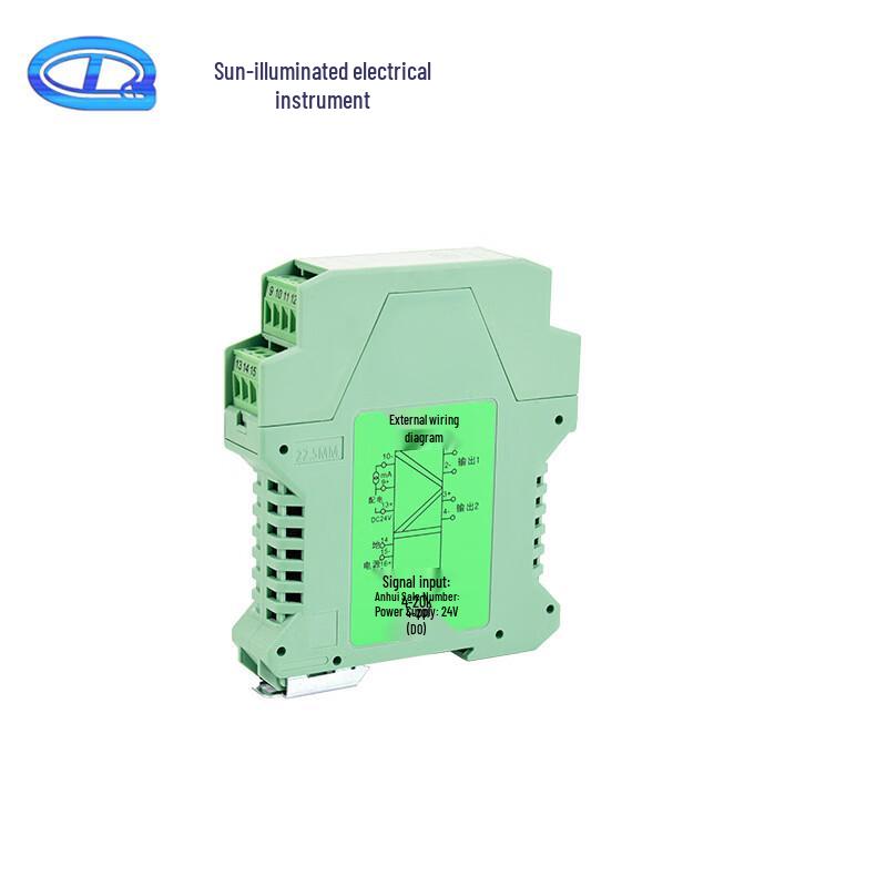 

Ruidetai 4-20mA DC Signal Isolator & Transmitter Module (2-In, 4-Out) CN plug (adapter included)