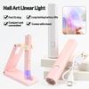 Mini Portable UV Nail Lamp Quick Dry Foldable Stand 2000mAh Long Battery for Home Travel Nail Art Beginners