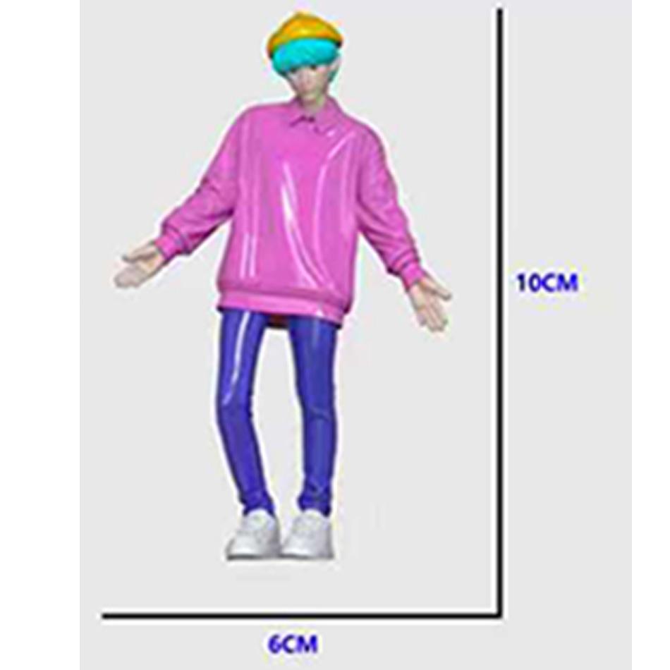 Anime Kpop Dämonenjäger Blind Box Actionfigur Set - Derpy Tiger Ranimeumi Mira Zoey Sussy Figur Puppen für Fans Geschenk