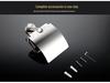 60 Series Model 304 Stainless Steel Wall-Mounted Towel Rack with Mirror Finish & Towel Ring