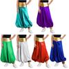 Kinder Jungen Elastische Hohe Taille Arabische Haremshose Locker Baggy Hose für Tanzaufführung Halloween Prinz Verkleidung