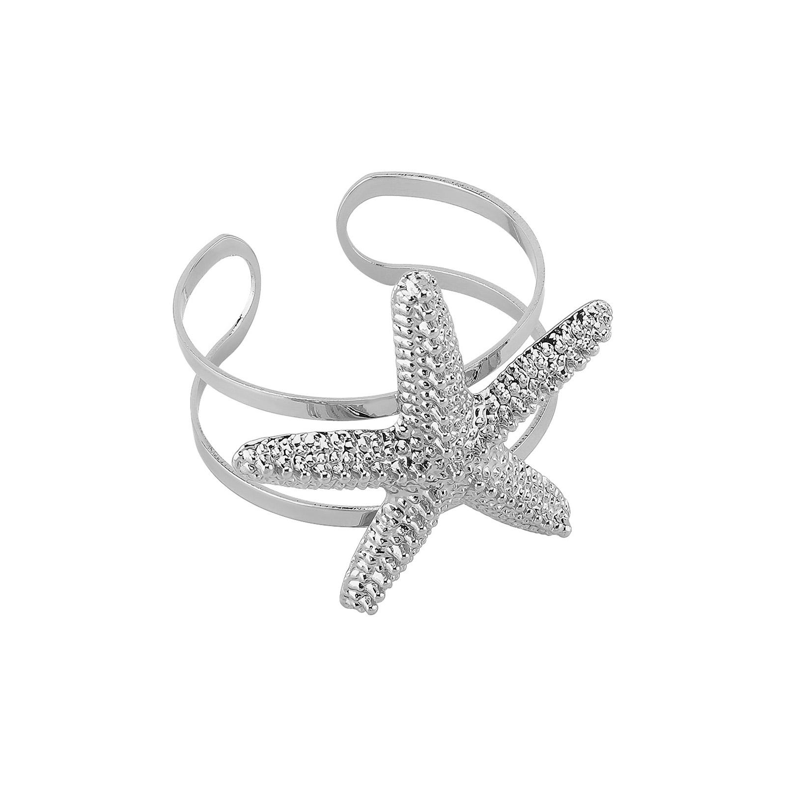 

Minimalist Coastal Inspired Bracelet With Shell And Starfish Motif Comfortable Fit For Everyday Or Holiday Outfits B