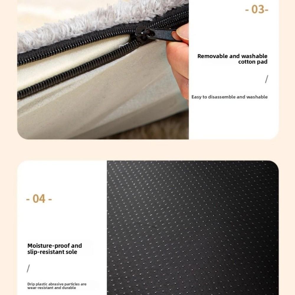 Weiches Haustierhaus Abnehmbares Warmes Zelt Winter Hundebett & Katzenbett Für Kleine Tiere