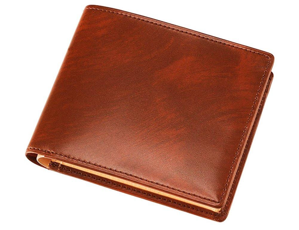 

Кошелек с отделением для купюр и монет из кожи 8222 [Cypris] Складной (Кошелек КОРОБКА) Ширасаги (ча)