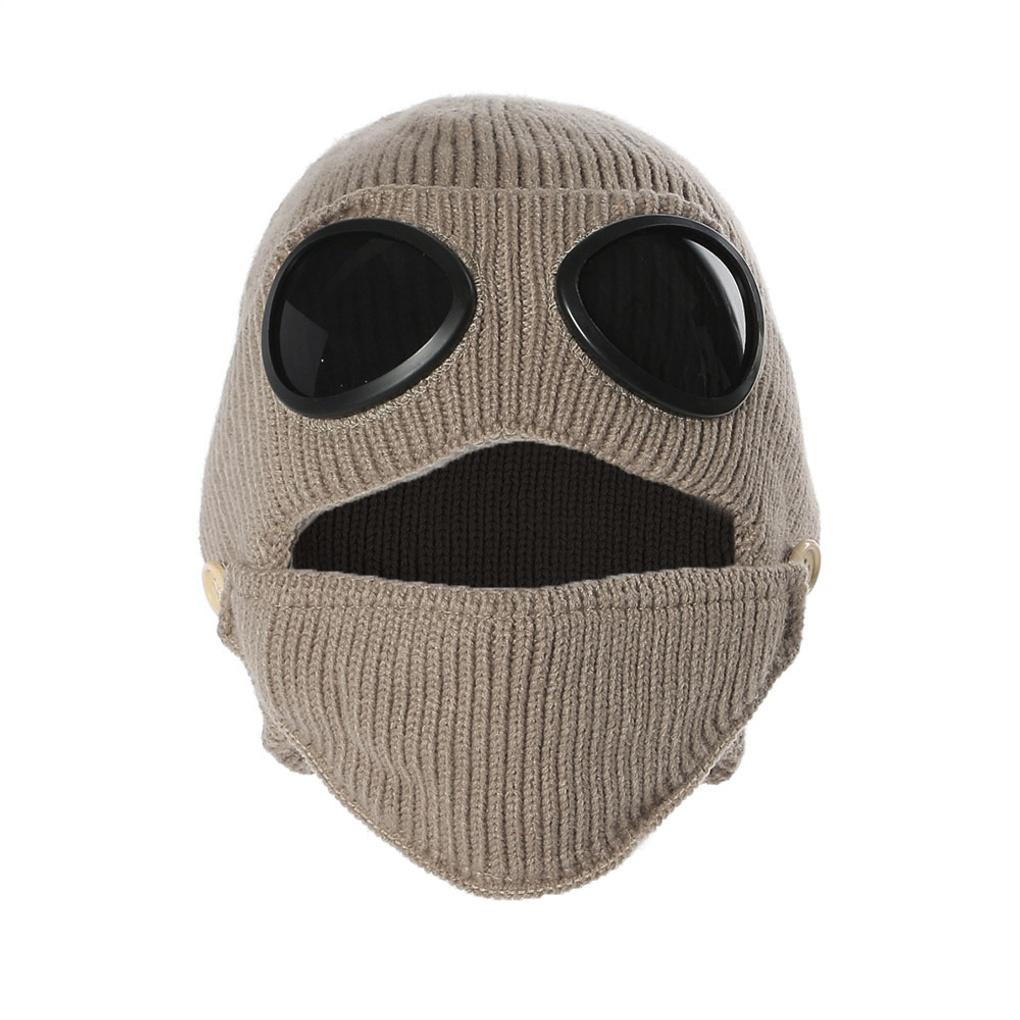 Mask, goggles, beanie, hat, winter knit, celebrity, winter