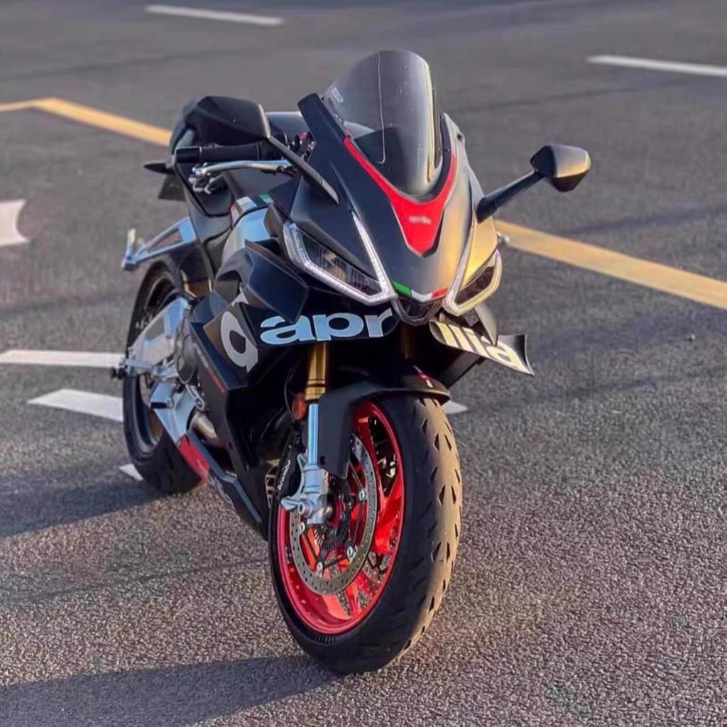 for RS660 rs 660rs660 2021-2023 New Motorcycle 5 Colors Winglet aerodynamic Wing kit Spoiler Accessories (Carbon Fiber)