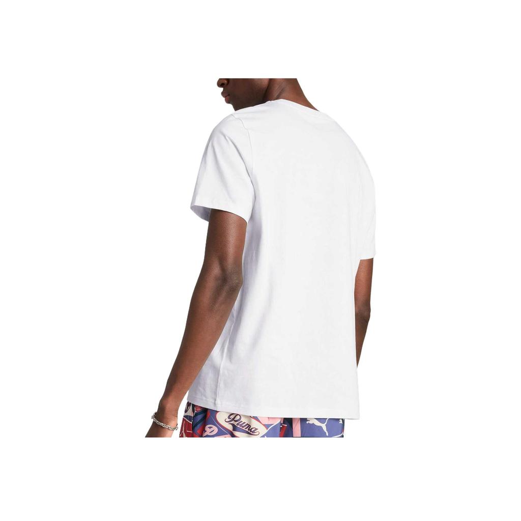 New PUMA Camiseta Classics Play Loud Logo Para Hombre 632941-02