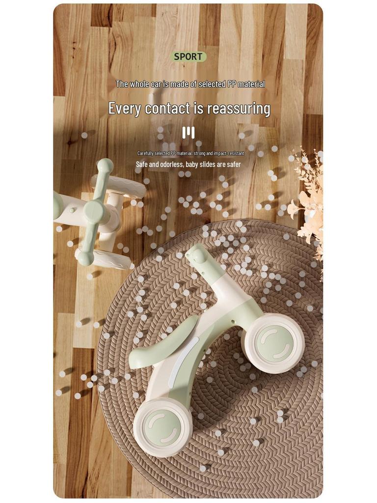 Odrážedlo a chodítko pro batolata: Tříkolka bez pedálů pro věk 1-3 roky