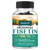 Suplemento Alimentar de Fisetina Lipossomal 1000 Mg, 120 Cápsulas Moles Por Frasco