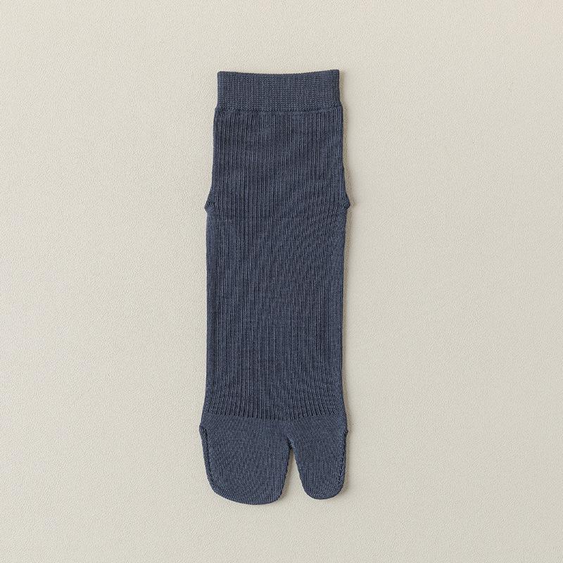 Pánské bavlněné ponožky bez švů s oddělenými prsty - Jaro/Léto, Tenké, Odolné proti zápachu, Absorbující pot, Design s oddělenými prsty.