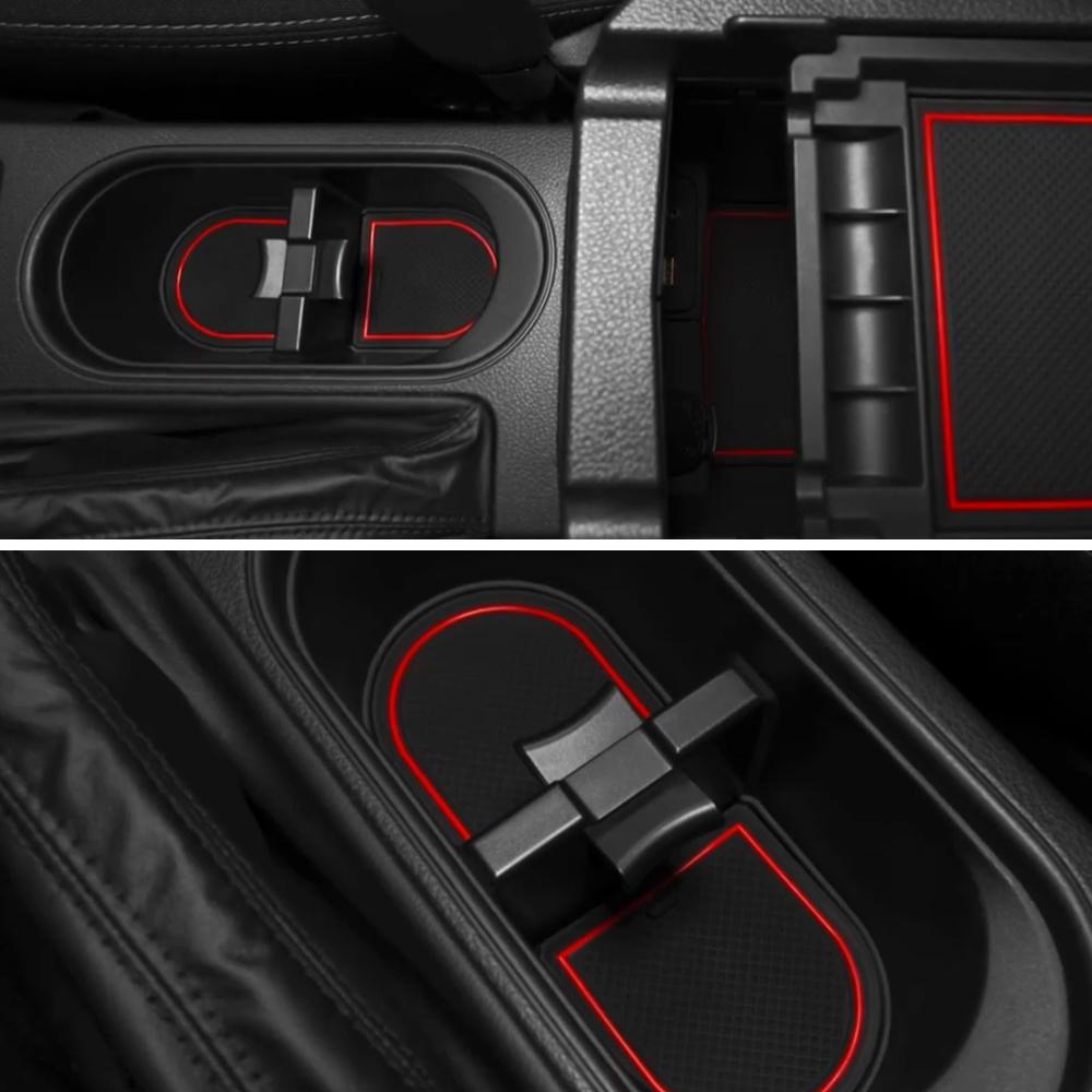 For Subaru Forester 2014 2015 2016 2017 2018 Car Center Console Cup Holder Insert Divider Legacy Outback 2010-2014