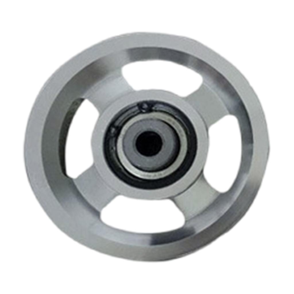 Aluminium Fitness Bearing Pulley Wheel Universals Pulley Wheel Fitness Gym Equipment Replacement Part Easy To Use