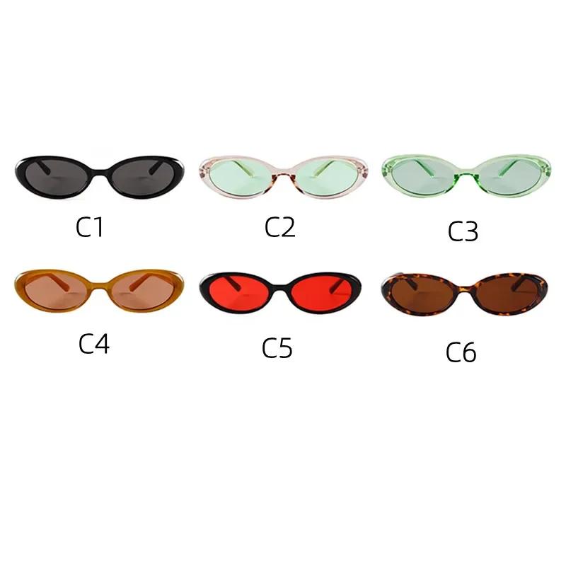 Laurinny Fashion Oval Sun Glasses Women Design Black Eyewear Luxury Trend Tortoiseshell Versatile Retro Sun Glasses Shades