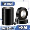Electrical Insulating Tape Black Electrical Tapes Flame Retardant Strong Adhesive Wire Harness Tape for Electrical Wiring Tape