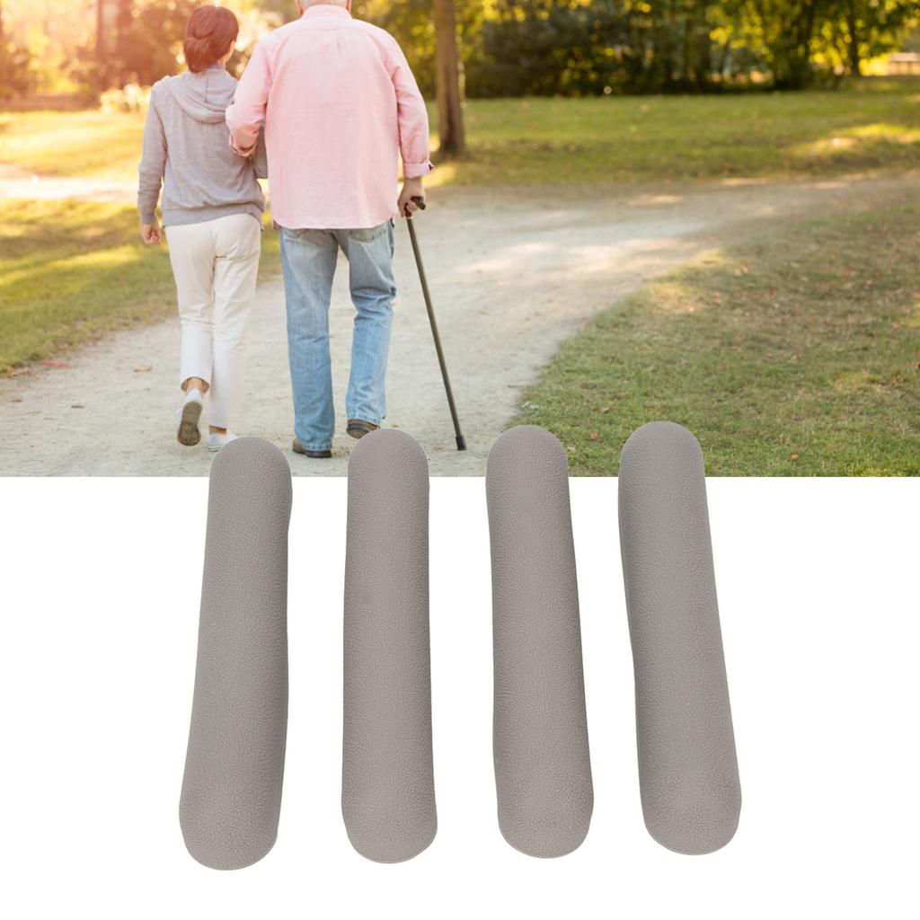 4pcs Crutch Underarm Pads Prevent Slipping Soft Replacement Crutch Armpit Cushion