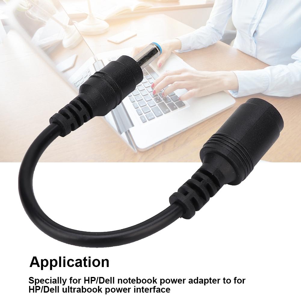 7.4 X 5.0 Female To 4.5 X 3.0mm Male 7.4 To 4.5 for HP Dell Power Adapter Conversion Line