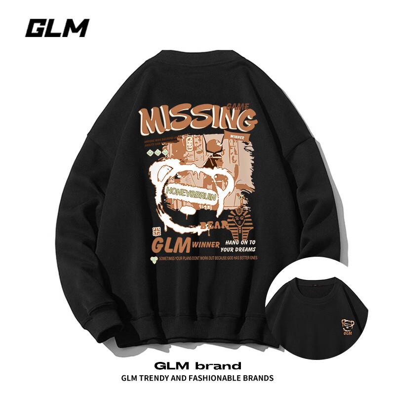 

GLM Men s Round Neck Casual Sweatshirt 4XL
