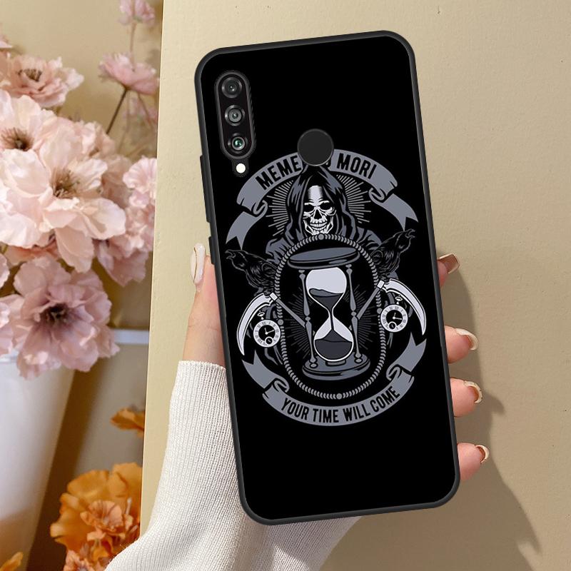 Memento Mori For Huawei Nova 7i 8i 11i 12i 12s Y73 Y70 Y90 Y60 Y72 Y61 Y91 9 10 SE P30 Pro P40 Lite Case