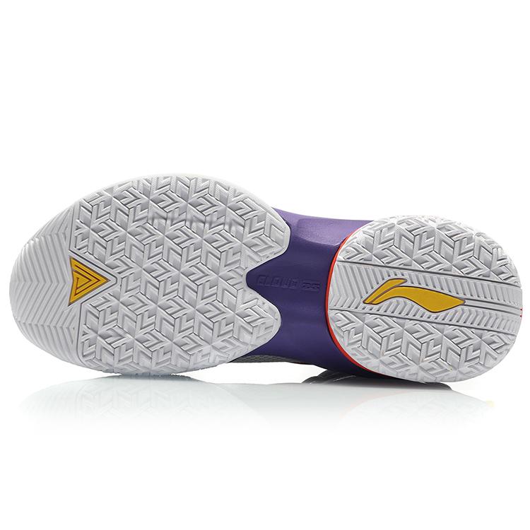 Li Ning Power 7 Comfortable Cushioning Slip Resistant Abrasion Resistant High Top Performance Basketball Shoes Men's ABPQ041-3