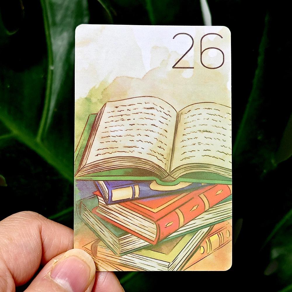 Innocent Secrets Lenormand 9*6cm 36 Pcs Cards Soft and Gentle Coloring Created with Delicate and Flowing Nature of Watercolors