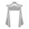Womens Gothic Metallic Shrug