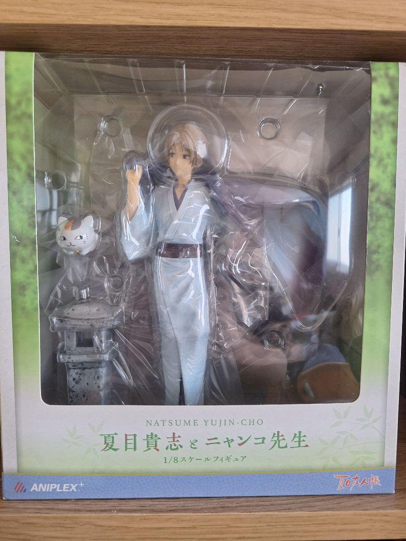 

[USED] Natsume Takashi 1/8 scale figure with Nyanko Sensei