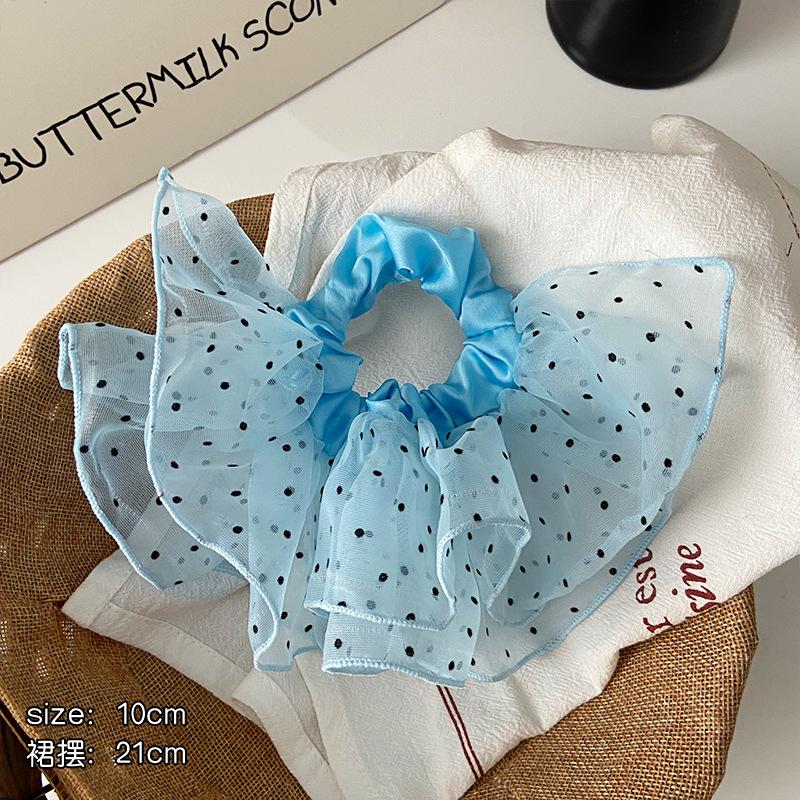 Korejský Tvar Sukně Čelenka Tlustého Střeva Nový Módní Design Krajková Gumička do Vlasů Vázanka Scrunchies Gumička Dívčí Vlasové Doplňky