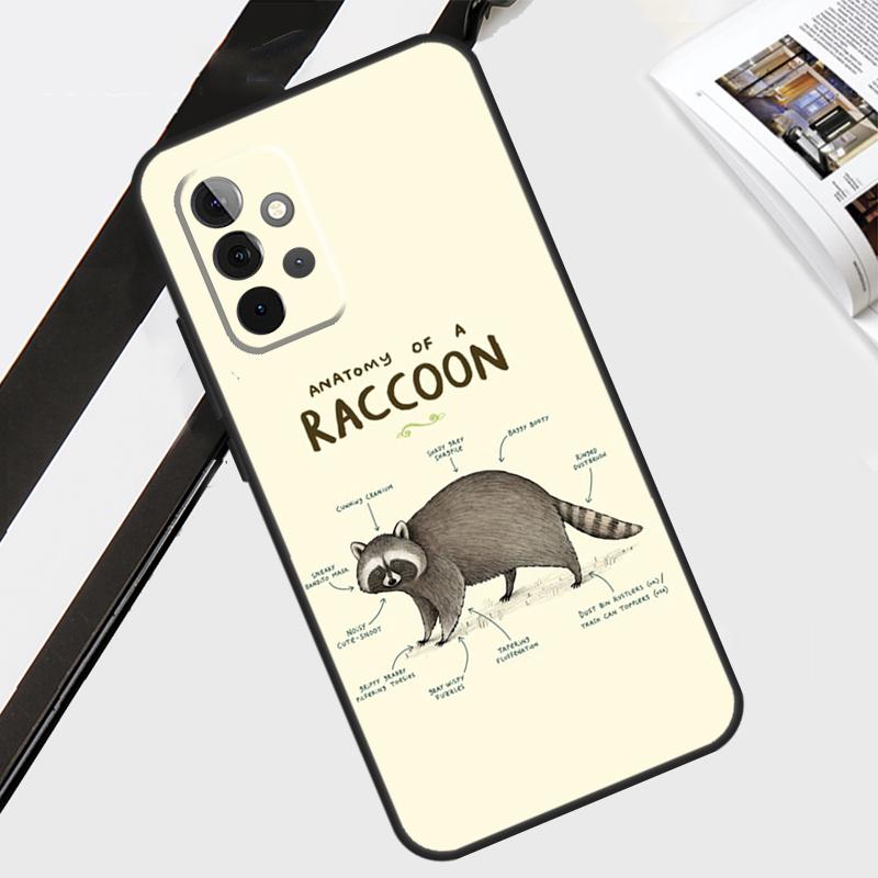 

Animal Raccoon Fox lovely cute Case For Samsung Galaxy A56 A36 A26 A16 A06 A54 A34 A14 A12 A22 A32 A52 A13 A53 A15 A35 A55 Samsung A52S 5G