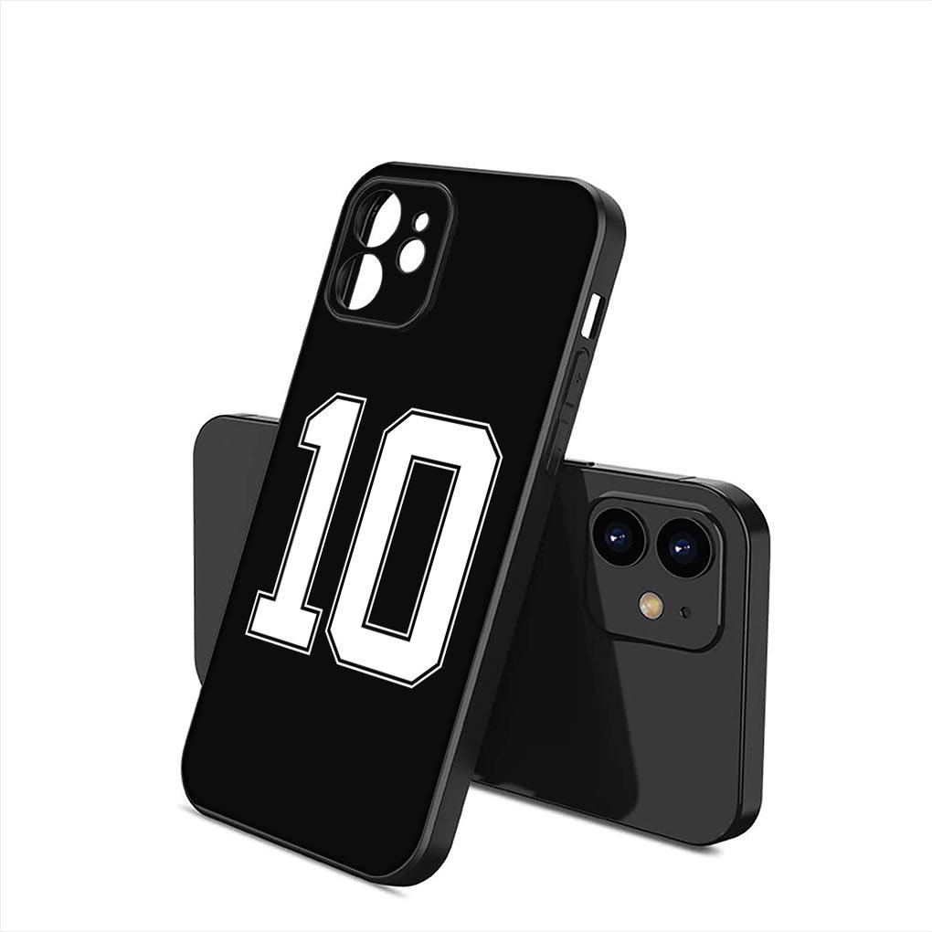 Number Football Baseball No 8 22 23 24 10 Cover for Apple iPhone 15 14 Plus 13 12 Mini Pro Max XR + 13Pro 14+ 15+ Case