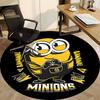 1pc Minions Banana Office Round Area Rug, Bedroom Living Room Home Decor, Room Deco,  Offic A1016145