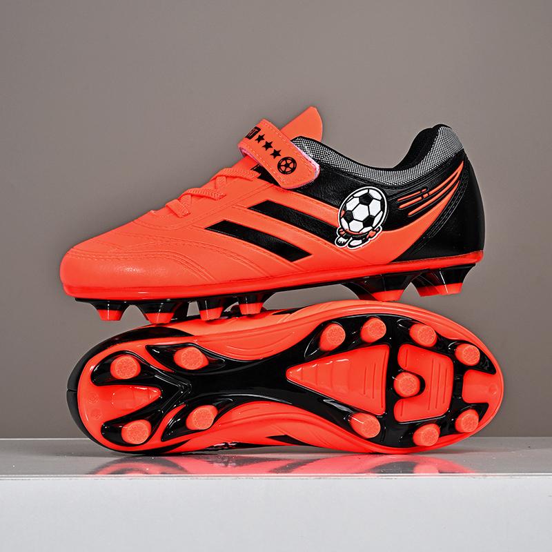 Kids Soccer Shoes Society FG School Football Boots Cleats Grass Sneakers Boys Girls Outdoor Athletic Training Sports Footwear