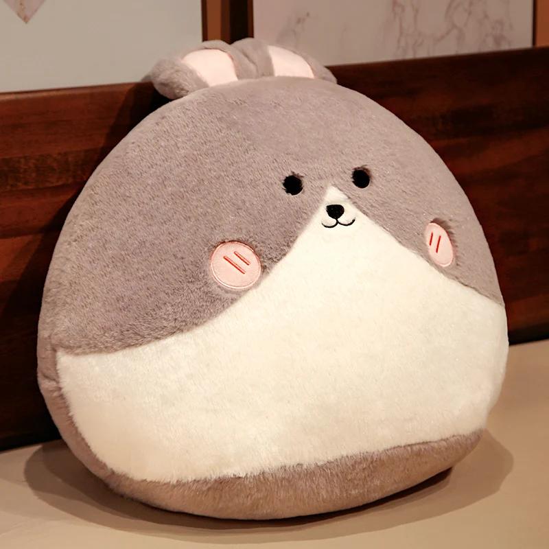 30/50cm Stuffed Soft Animal Kitten Plush Pillow Lovely Cartoon Cat Dolls Toys Kawaii White Black Cat Gift for Children Girls