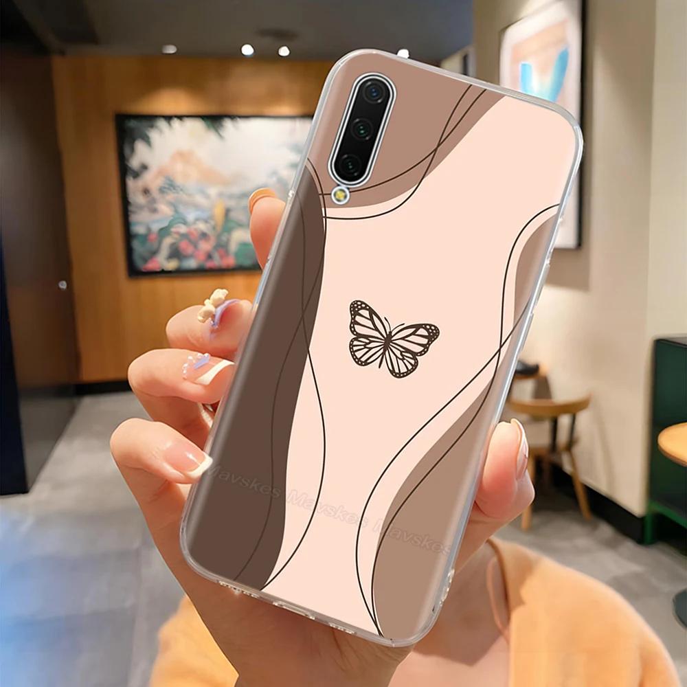 For Xiaomi Mi A3 Back Cover For Xiaomi CC9e Protection Phone Case Cartoon Silicone Shell Full Coverage Anti Drop Funda Casing