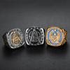 Fashion Rhinestone Masonic Ring Stainless Steel Charm Jewelry for Women Men Exquisite Freemason Ring SMR0012