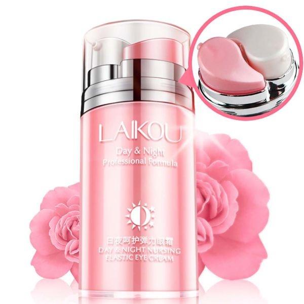 Day and Night Rose Eye Cream Elastic Dark Circles Moisturizing Anti