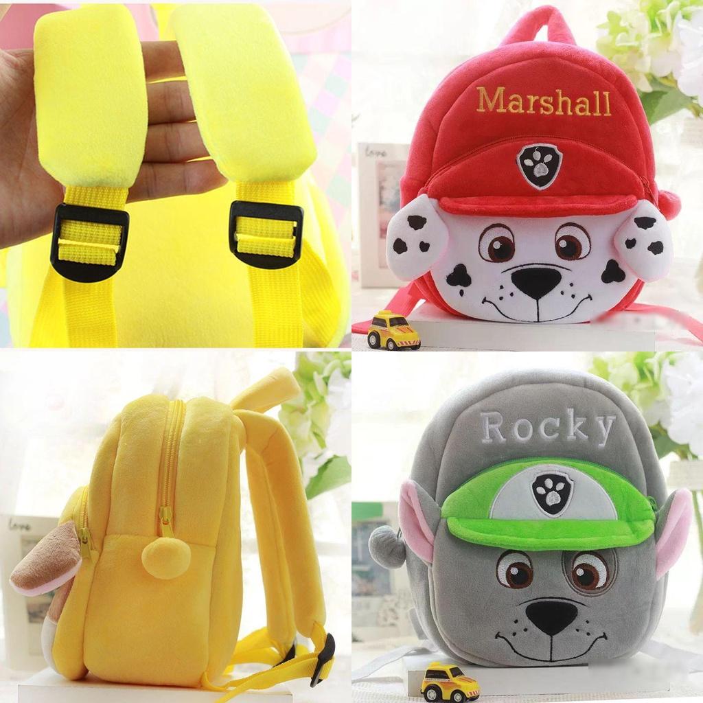 Cute Paw Patrol Mini Backpack Soft Plush Shoulderbag For Boys Girls Gift
